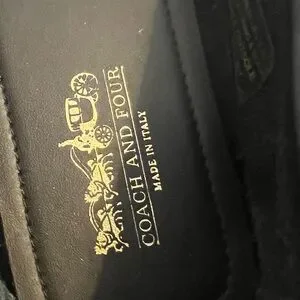 Coach and Four | Shoes | Coach And Four Alfa Penny Driving Black ...